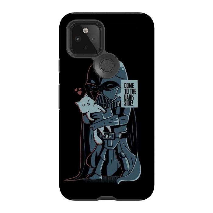 Pixel 5 StrongFit Come to the Dark Side - Cute Cat by eduely