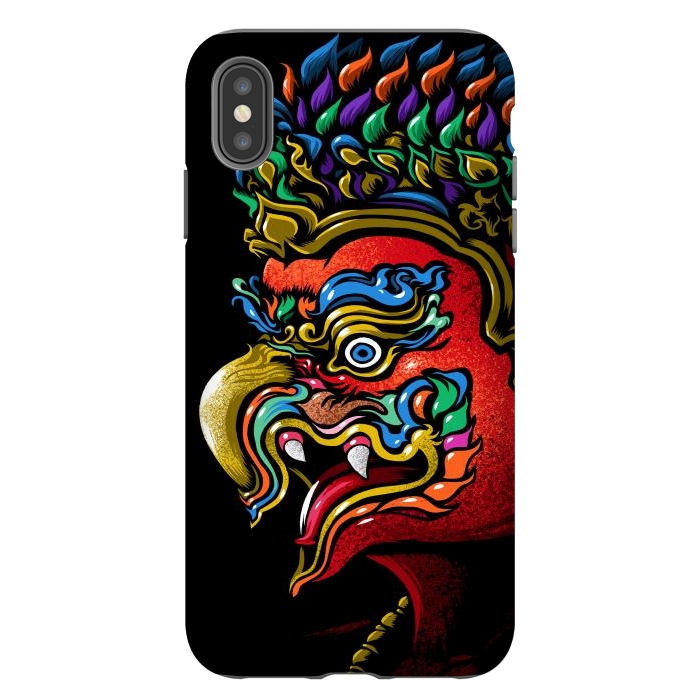 iPhone Xs Max StrongFit Thai God Garuda by Alberto