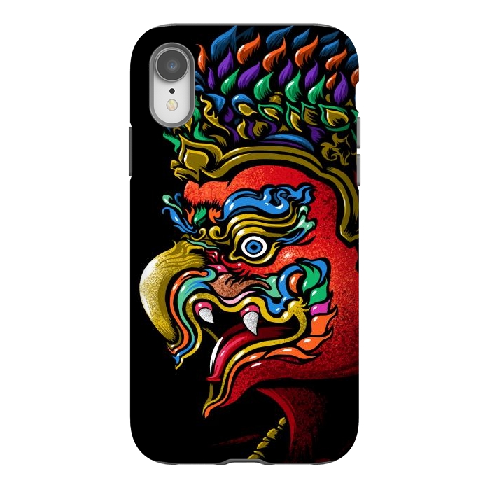 iPhone Xr StrongFit Thai God Garuda by Alberto