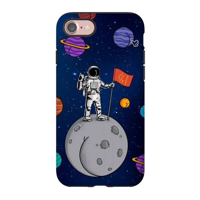 iPhone 7 StrongFit Asstronaut by Coffee Man