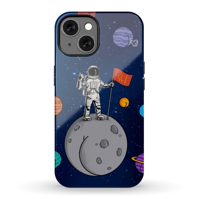 iPhone 13 StrongFit Asstronaut by Coffee Man