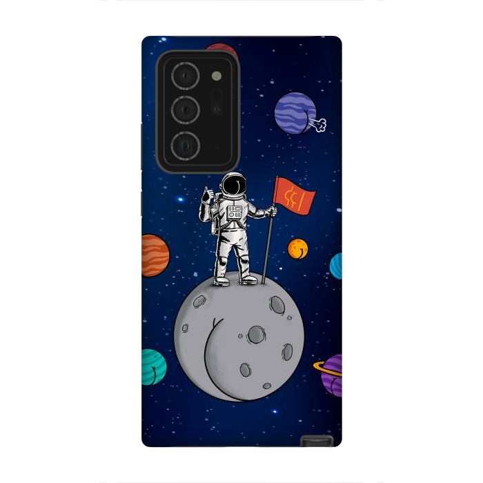 Galaxy Note 20 Ultra StrongFit Asstronaut by Coffee Man