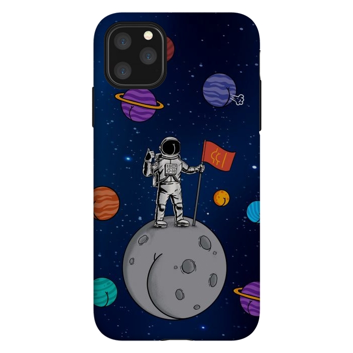 iPhone 11 Pro Max StrongFit Asstronaut by Coffee Man