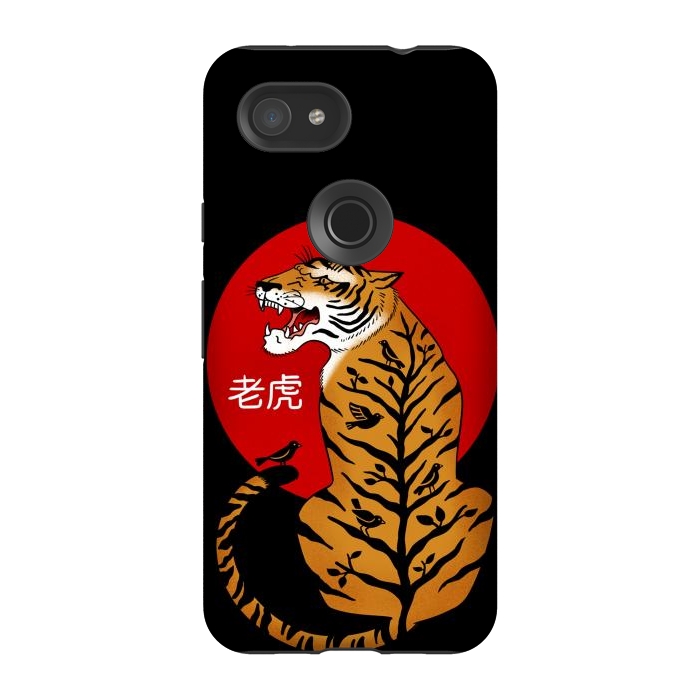 Pixel 3A StrongFit Tiger Chinese by Coffee Man