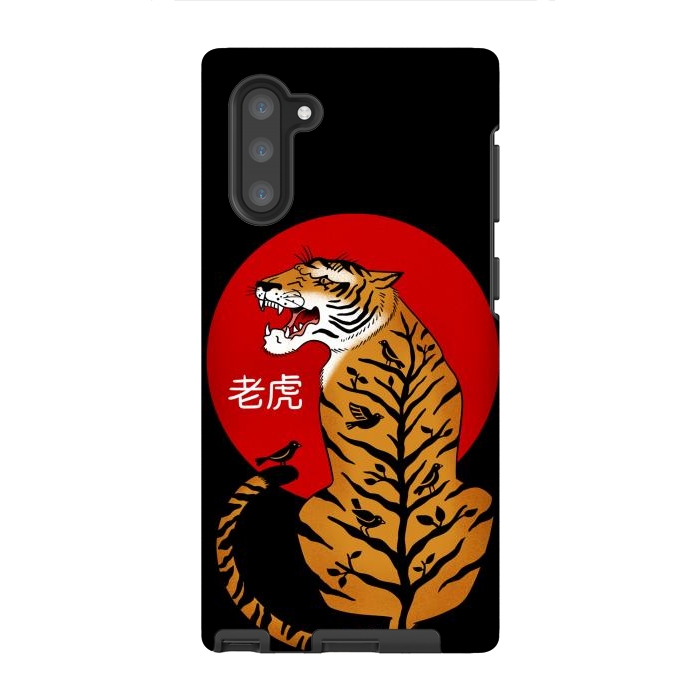 Galaxy Note 10 StrongFit Tiger Chinese by Coffee Man