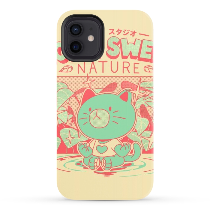 iPhone 12 StrongFit Home Sweet Nature by Ilustrata