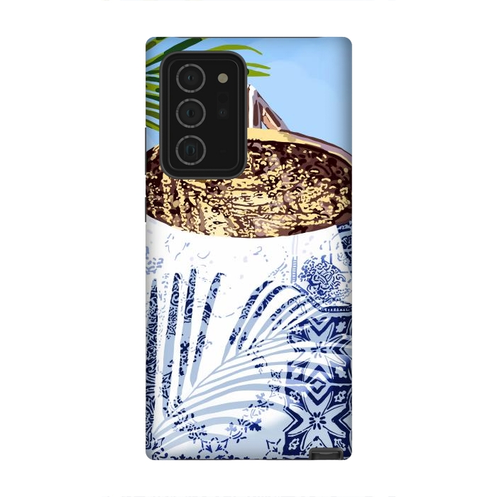 Galaxy Note 20 Ultra StrongFit Tropical Shower by Uma Prabhakar Gokhale