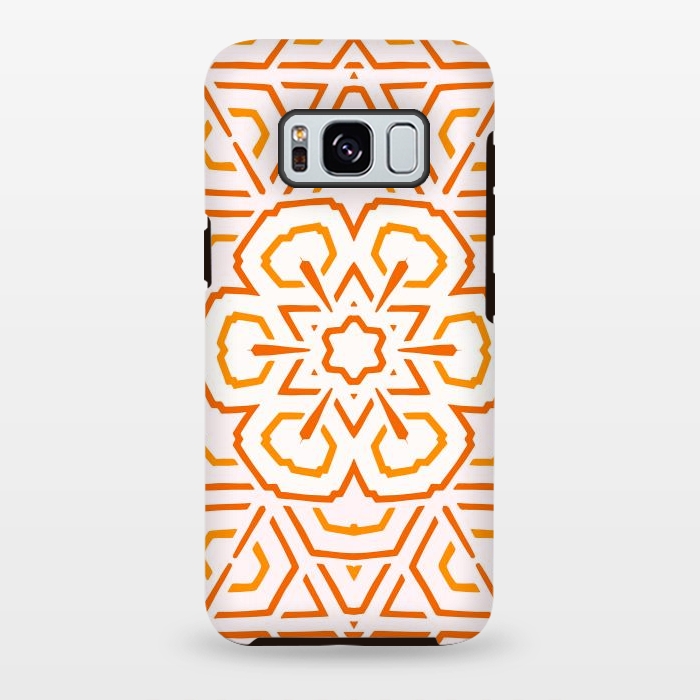 Galaxy S8 plus StrongFit Surbhi Kaleidoscope Mandala by Creativeaxle