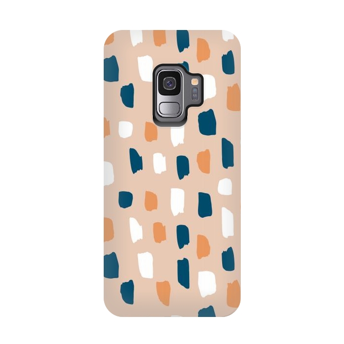 Galaxy S9 StrongFit Natural Terrazzo by Creativeaxle