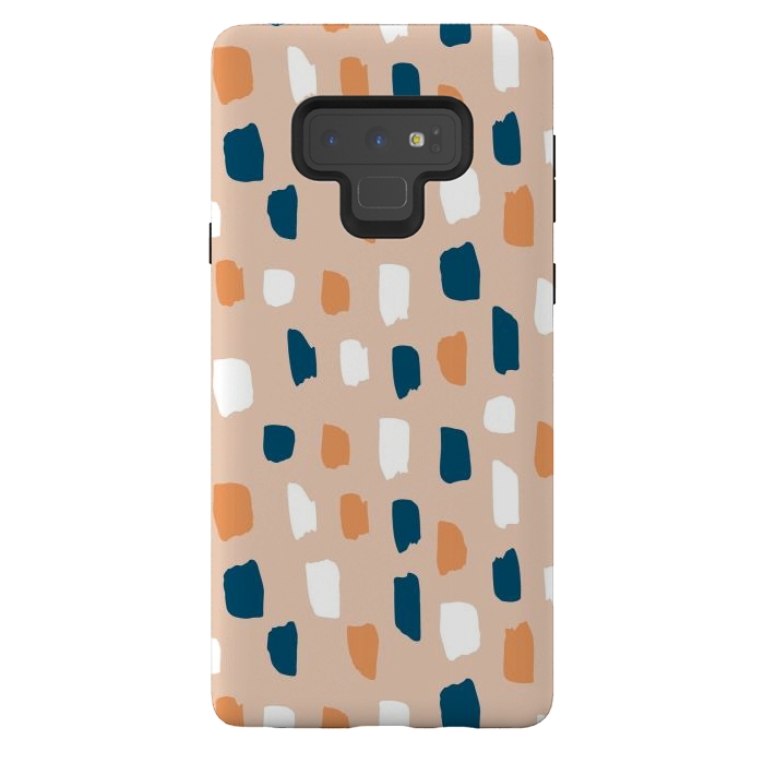 Galaxy Note 9 StrongFit Natural Terrazzo by Creativeaxle