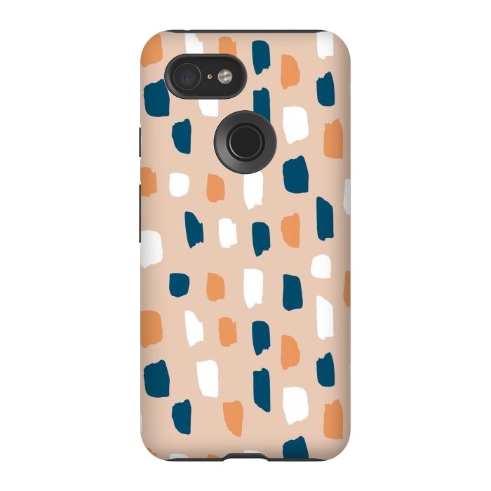 Pixel 3 StrongFit Natural Terrazzo by Creativeaxle
