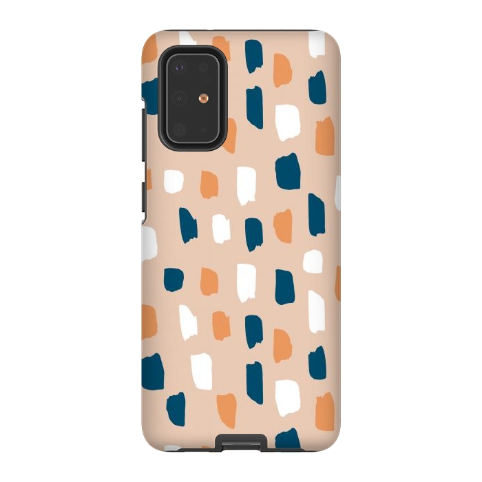 Galaxy S20 Plus StrongFit Natural Terrazzo by Creativeaxle