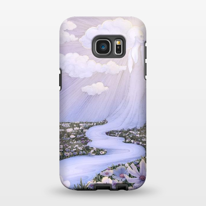 Galaxy S7 EDGE StrongFit Spirit of River and Sky by ECMazur 