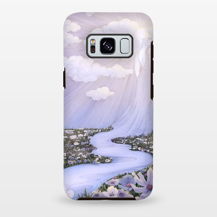 Galaxy S8 plus StrongFit Spirit of River and Sky by ECMazur 