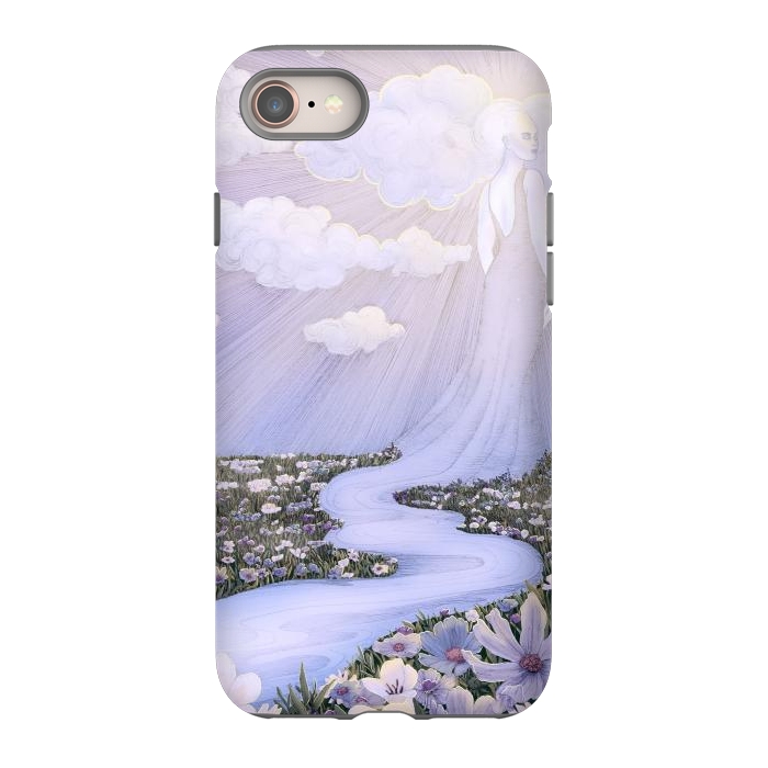 iPhone 8 StrongFit Spirit of River and Sky by ECMazur 