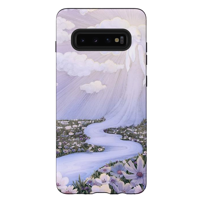 Galaxy S10 plus StrongFit Spirit of River and Sky by ECMazur 