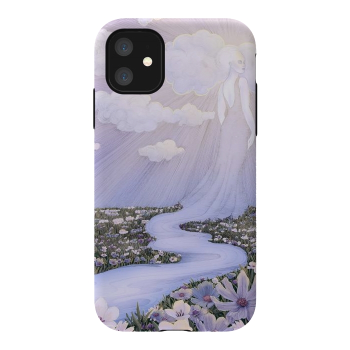 iPhone 11 StrongFit Spirit of River and Sky by ECMazur 