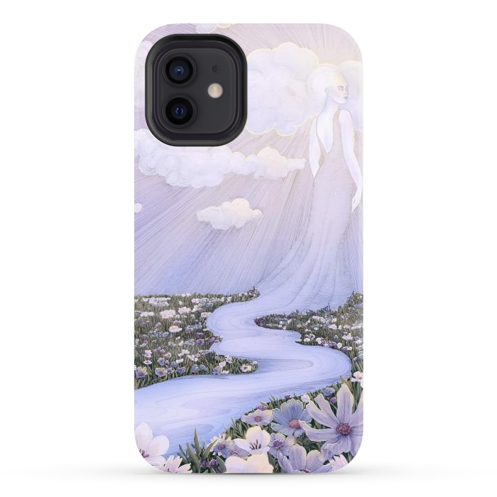 iPhone 12 StrongFit Spirit of River and Sky by ECMazur 