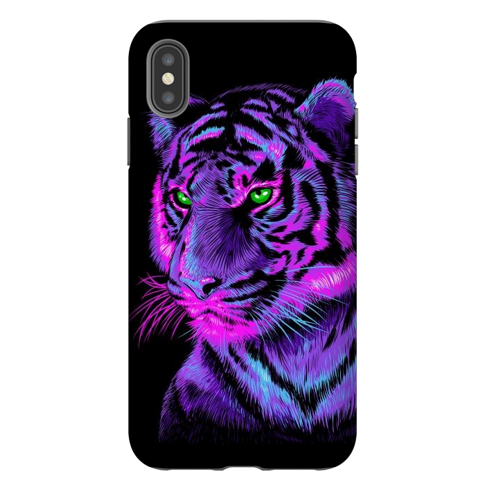 iPhone Xs Max StrongFit Lilac tiger by Alberto