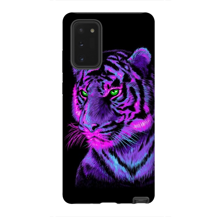 Galaxy Note 20 StrongFit Lilac tiger by Alberto