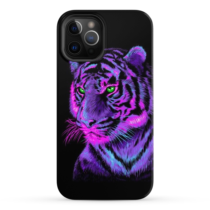 iPhone 12 Pro Max StrongFit Lilac tiger by Alberto