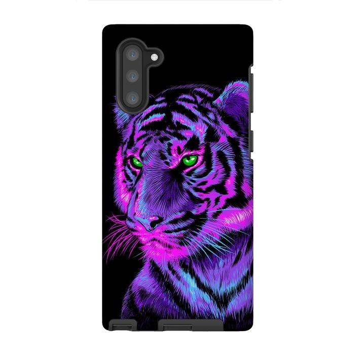 Galaxy Note 10 StrongFit Lilac tiger by Alberto