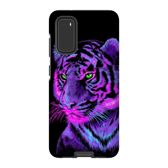 Galaxy S20 StrongFit Lilac tiger by Alberto