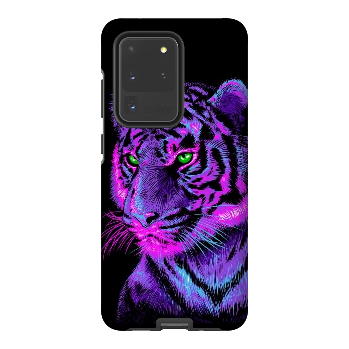 Galaxy S20 Ultra StrongFit Lilac tiger by Alberto