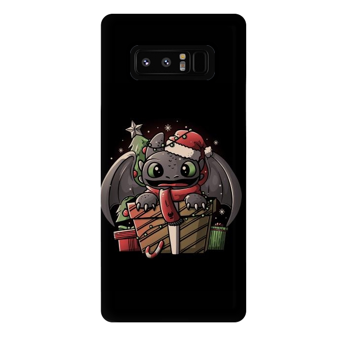 Galaxy Note 8 StrongFit Dragon Anatomy Cute Funny Dragon Gift by eduely