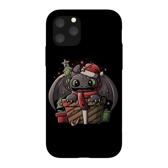 iPhone 11 Pro StrongFit Dragon Anatomy Cute Funny Dragon Gift by eduely
