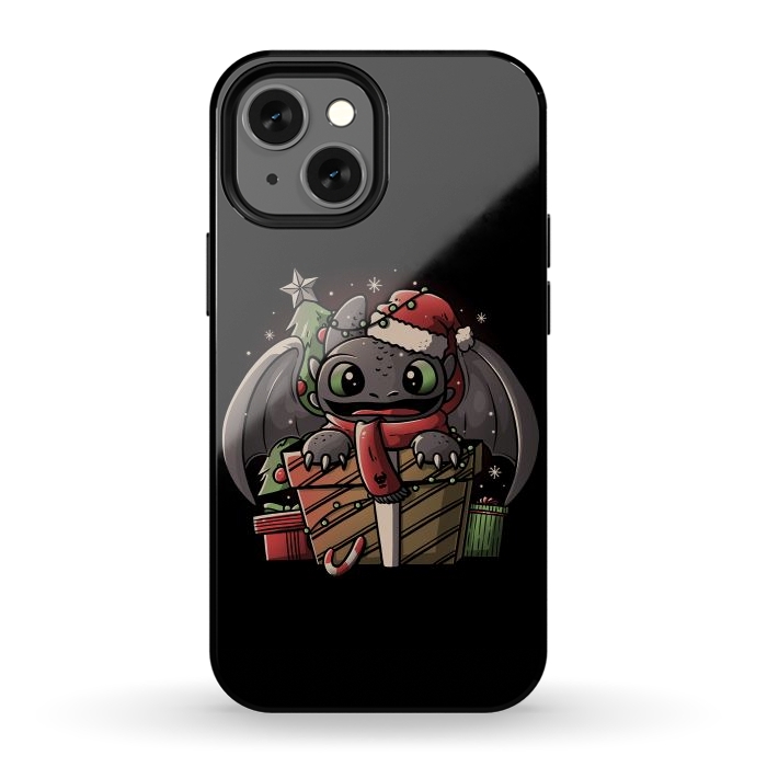 iPhone 12 mini StrongFit Dragon Anatomy Cute Funny Dragon Gift by eduely