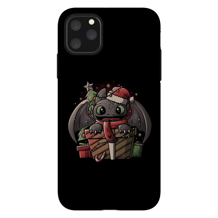 iPhone 11 Pro Max StrongFit Dragon Anatomy Cute Funny Dragon Gift by eduely