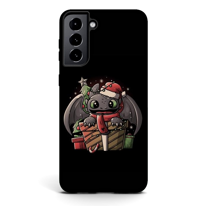 Galaxy S21 plus StrongFit Dragon Anatomy Cute Funny Dragon Gift by eduely