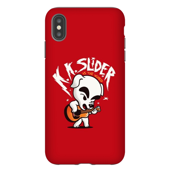 iPhone Xs Max StrongFit K. K. Slider vs. The World by eduely