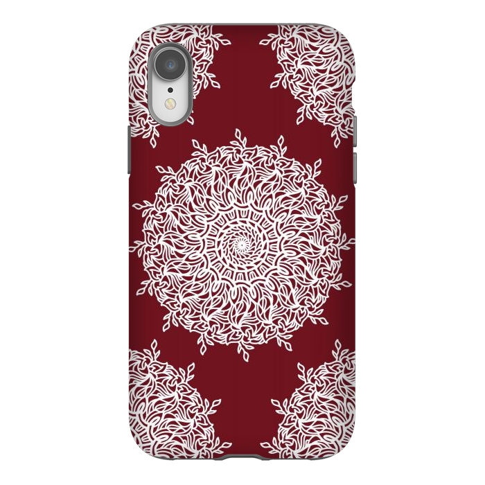 iPhone Xr StrongFit Red drama by Josie
