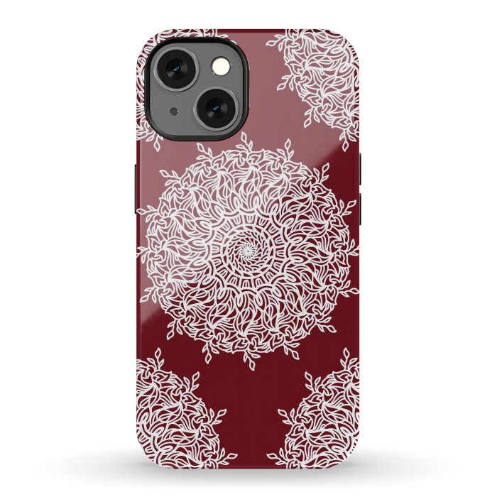 iPhone 13 StrongFit Red drama by Josie