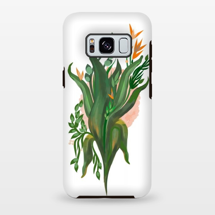 Galaxy S8 plus StrongFit Tropical Orchid by Josie