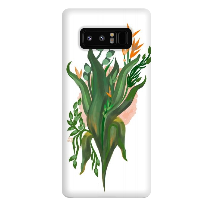 Galaxy Note 8 StrongFit Tropical Orchid by Josie