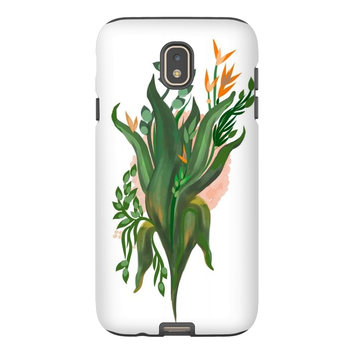 Galaxy J7 StrongFit Tropical Orchid by Josie