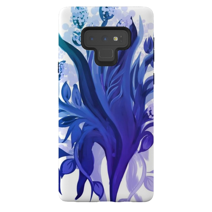 Galaxy Note 9 StrongFit Natura Blue by Josie