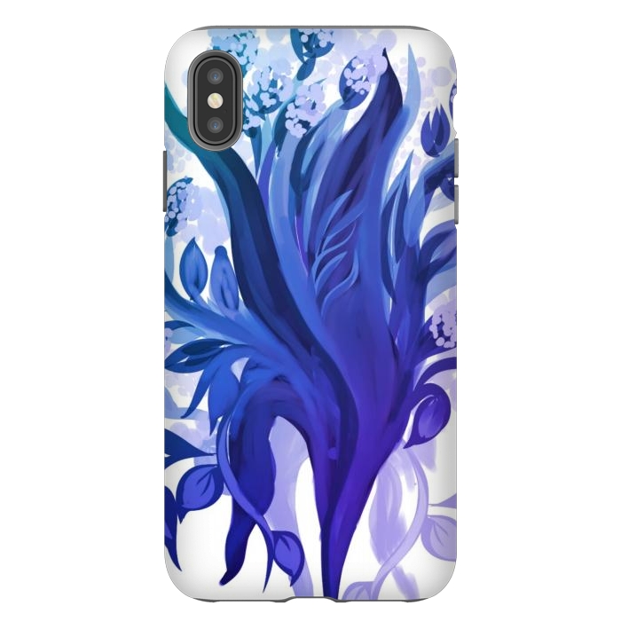 iPhone Xs Max StrongFit Natura Blue by Josie