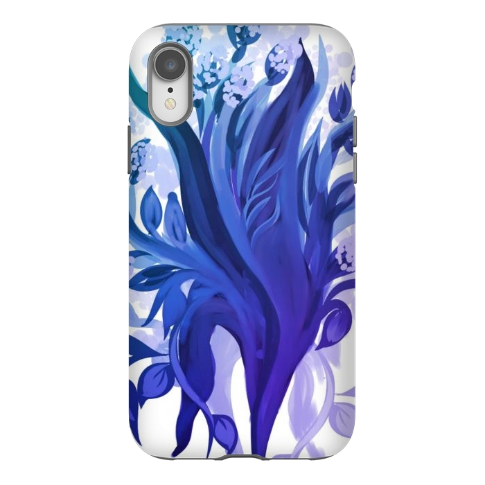 iPhone Xr StrongFit Natura Blue by Josie