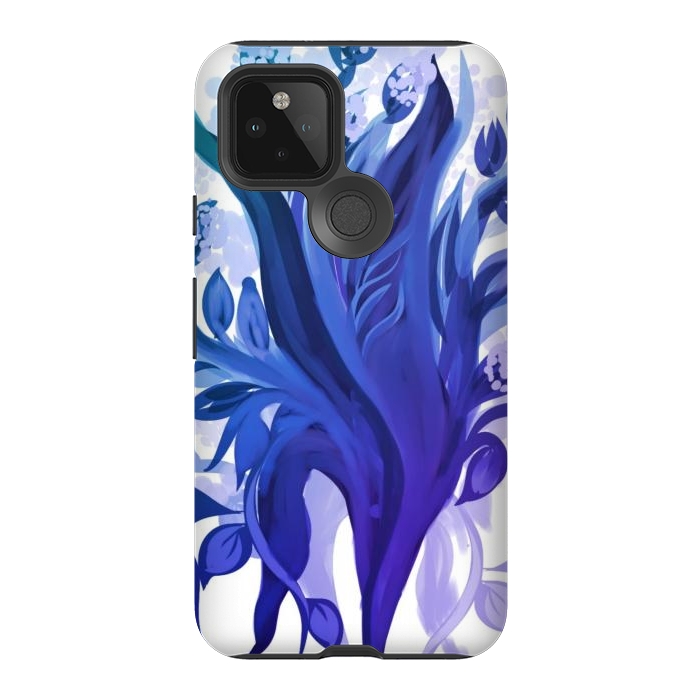 Pixel 5 StrongFit Natura Blue by Josie