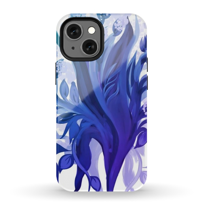 iPhone 13 mini StrongFit Natura Blue by Josie