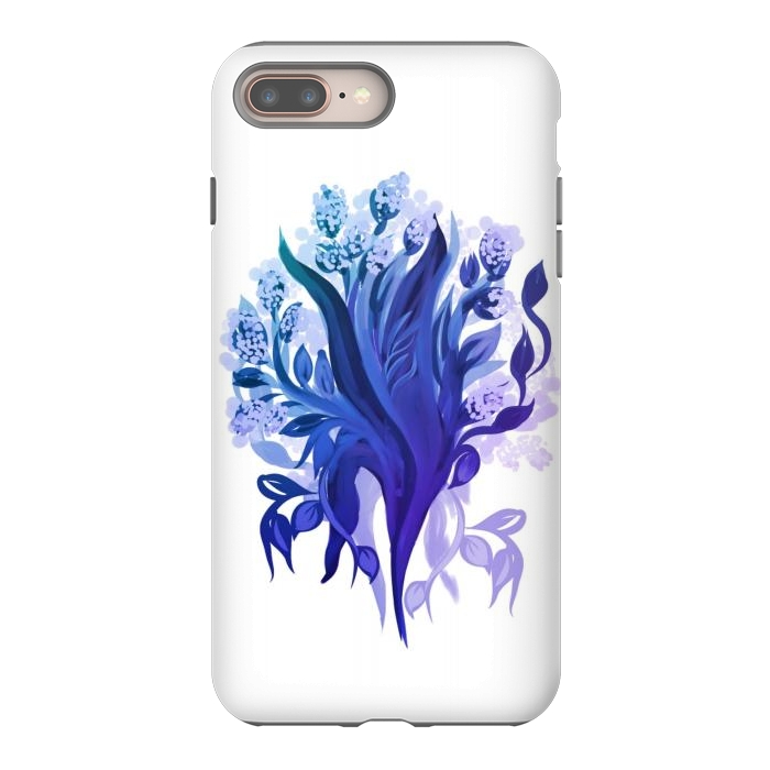 iPhone 7 plus StrongFit Orchida Blue by Josie