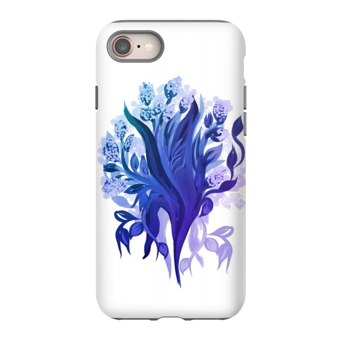 iPhone 8 StrongFit Orchida Blue by Josie