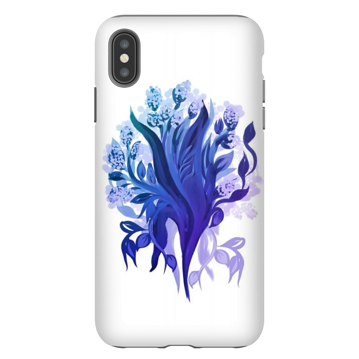 iPhone Xs Max StrongFit Orchida Blue by Josie
