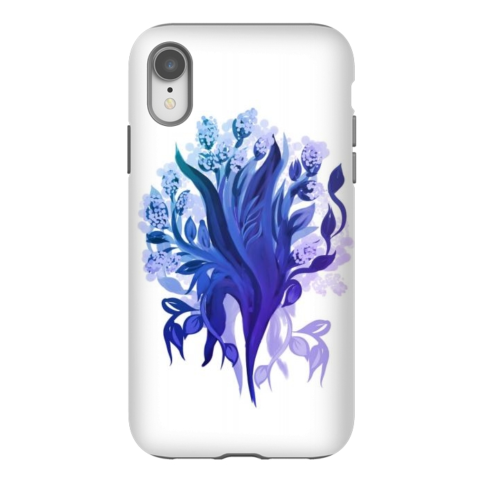 iPhone Xr StrongFit Orchida Blue by Josie