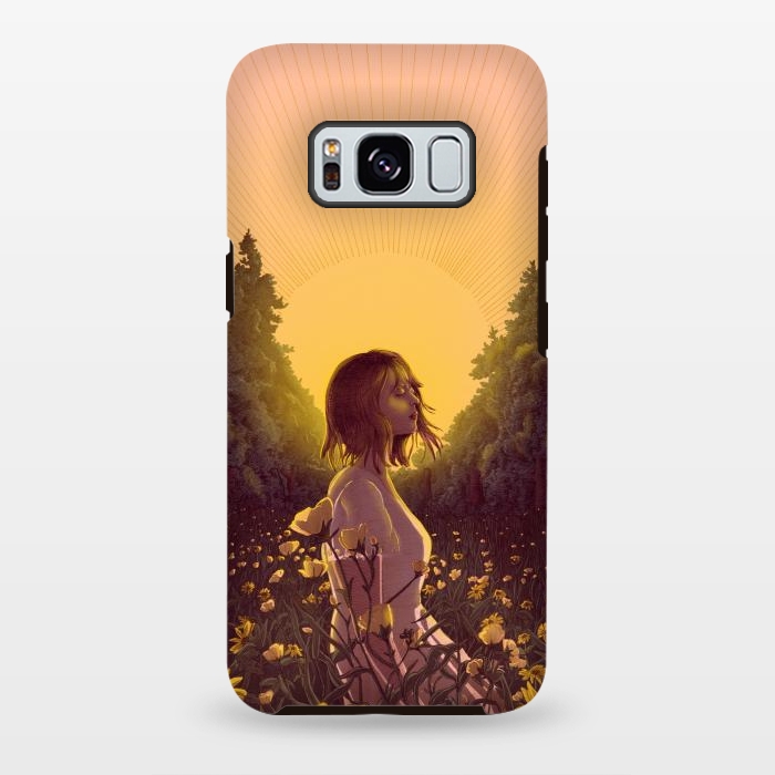 Galaxy S8 plus StrongFit Dawn in the Meadow Colour Version by ECMazur 