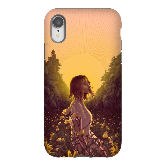 iPhone Xr StrongFit Dawn in the Meadow Colour Version by ECMazur 